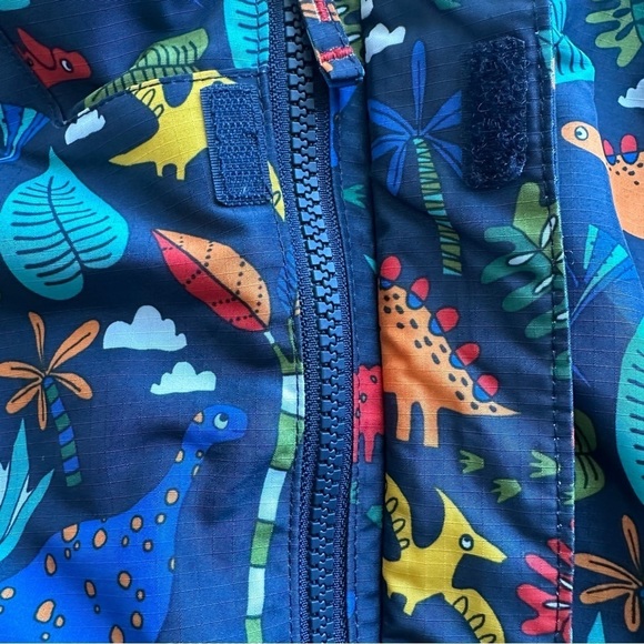 The children’s place  winter boys dinosaur jacket - Picture 4 of 7